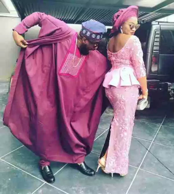 Jude Okoye Admires His Wife Ifeoma